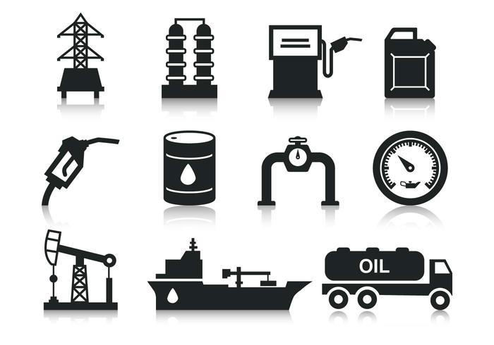 700x490 Oil Icons Vector