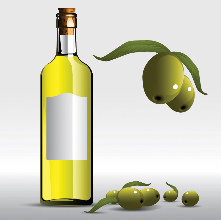 852x848 Vector Olive Oil Free Vector 4vector