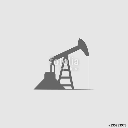 500x500 Oil Well Icon Stock Image And Royalty Free Vector Files On