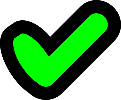 500x413 Green Tick Ok Vector Icon Public Domain Vectors