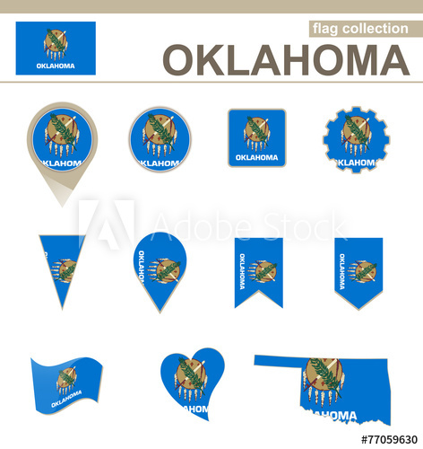 472x500 Oklahoma Flag Collection