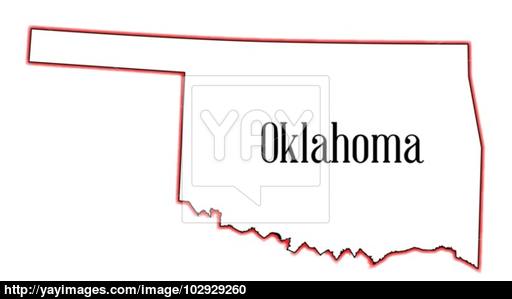 512x299 Oklahoma Vector