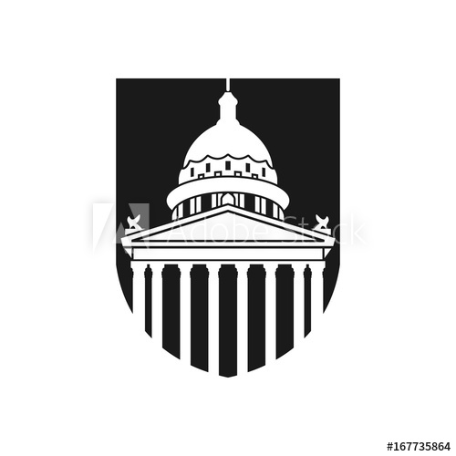 500x500 Capitol Of Oklahoma Vector Logo
