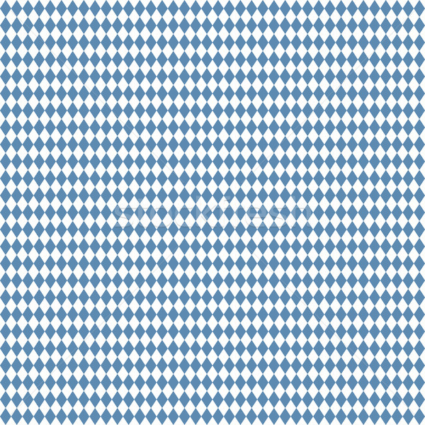 600x600 Seamless Blue White Checkered Oktoberfest Background Vector