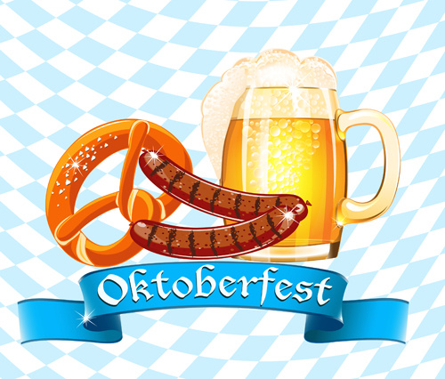 500x426 Oktoberfest Elements Background Vectors Free Vector In Adobe