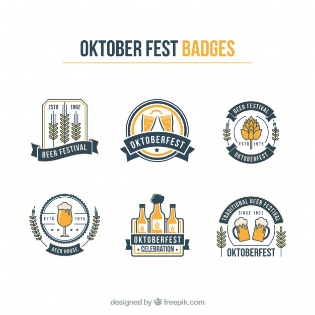 626x626 Oktoberfest Graphics Logos Vector Pack Vector Free Download