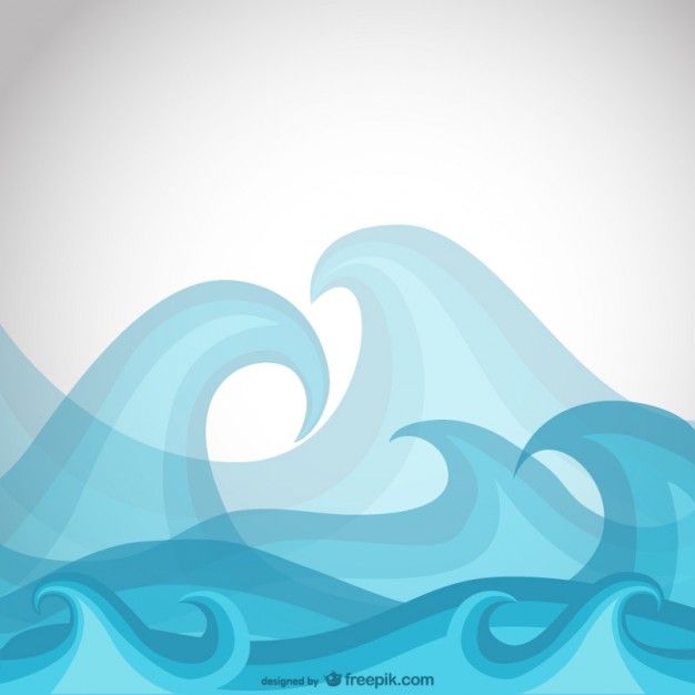 626x626 Olas Azul Vector De Fondo Manualidades