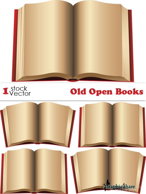 500x661 Old Open Books Vector Clipart Panda