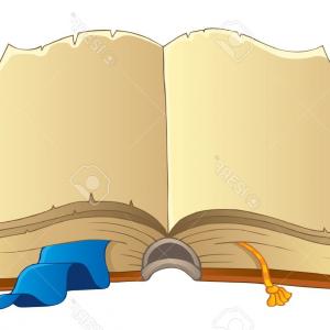 300x300 Stock Illustration Book Logo Collection Old Books Parchment Poetry