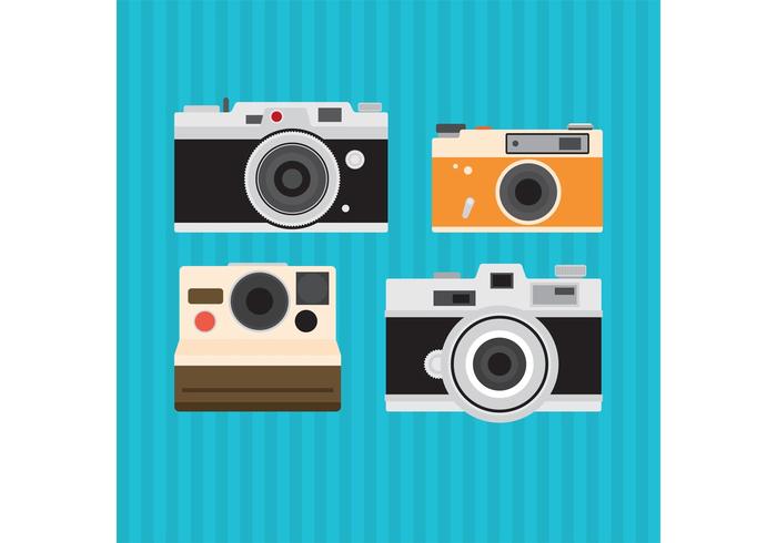 700x490 Old Vintage Camera Vectors