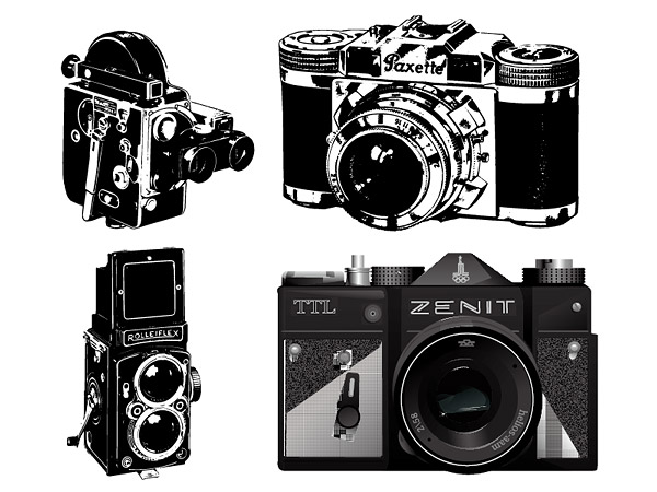 600x450 Camera Keyword Vector Machines Retro Nostalgia Old Classic Cameras