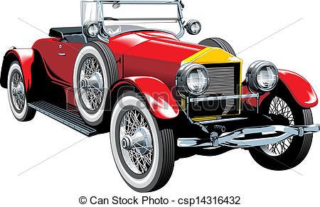 450x291 Nice Old Car Isolated On White Background.