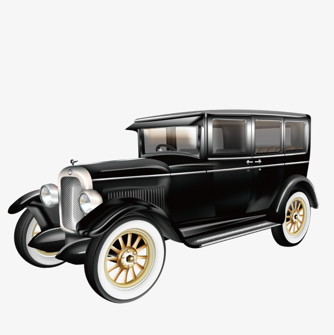 650x651 Old Car, Car Vector, Car Clipart, Black Png And Vector For Free