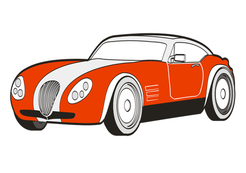 500x353 Old Car Vector Color Drawing Public Domain Vectors