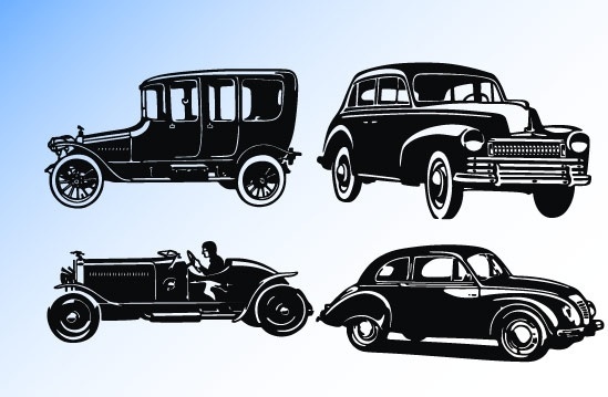 549x359 Old Car Vector Free Vector Download (4,204 Free Vector) For