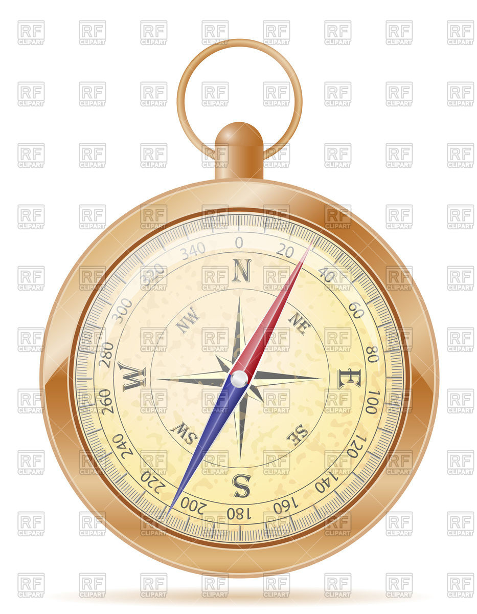 933x1200 Old Compass Icon Vector Image Vector Artwork Of Objects
