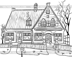 300x239 An Old House