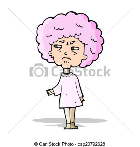 449x470 Cartoon Old Lady.