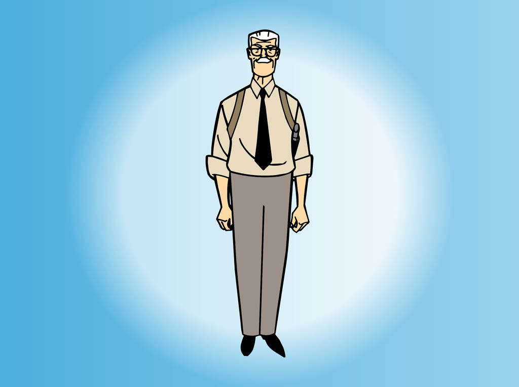 1024x765 Cartoon Old Man Vector Art Amp Graphics
