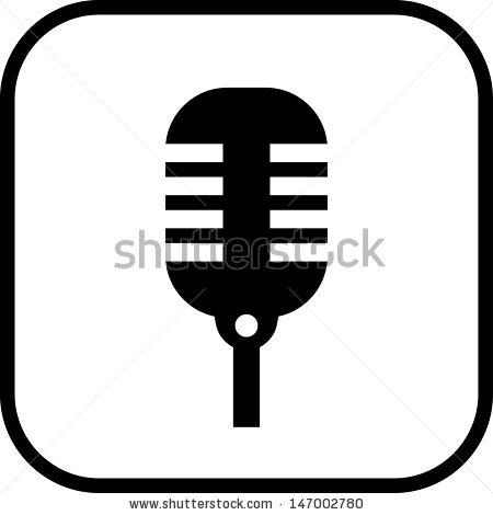 450x470 Microphone Vector Icon Clipart Panda