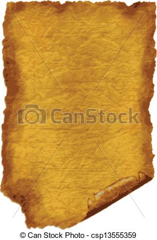 307x470 Old Paper. Vector Old Paper