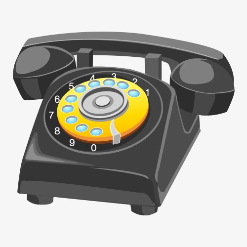 500x500 Old Phone Vector Material, Old Phone, Vector, Ai Png And Vector