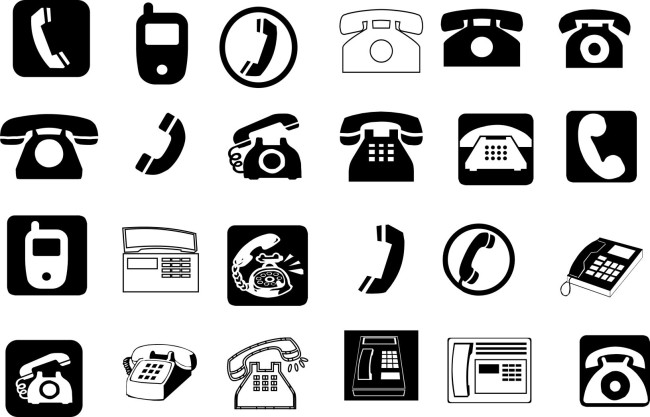 650x417 Telephone Vector Graph Free Download Cdr Files