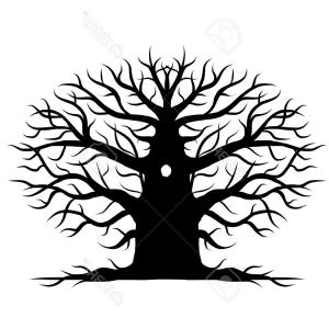 300x300 Black Old Tree And Roots Vector Arenawp