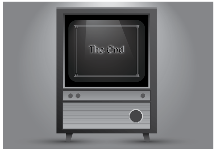 700x490 Old Television Vector