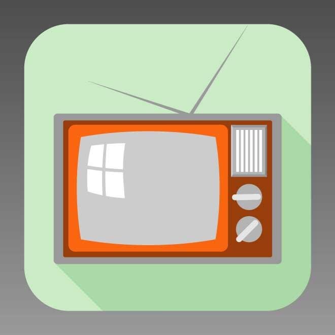660x660 Free Old Television Set Vector.eps Psd Files, Vectors Amp Graphics