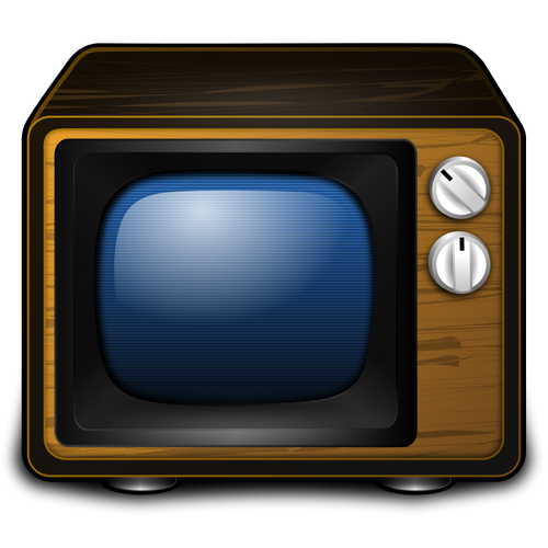 500x500 Old Tv Vector Image Public Domain Vectors