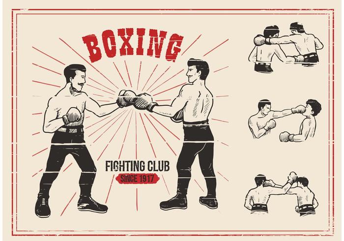 700x490 Old Time Boxing Vectors