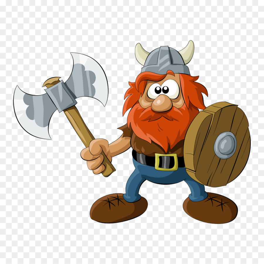 900x900 Viking Cartoon Royalty Free Illustration