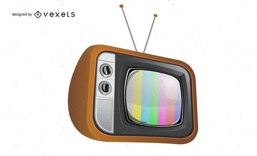 900x547 Free Vector Old Tv Illustration