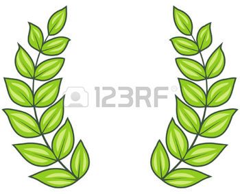 350x283 Laurel Wreath Laurel Wreath (Vector) Illustration Olive