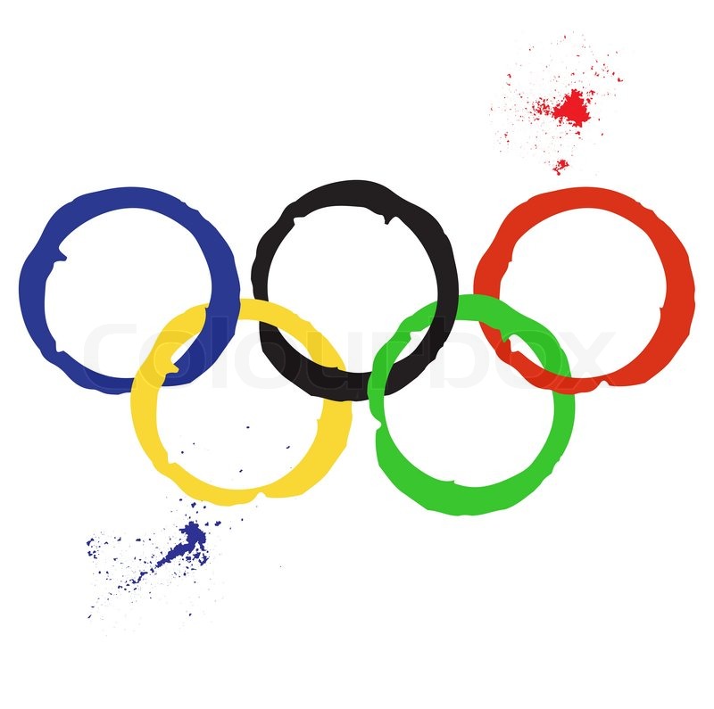 800x795 Vector Illustration Of Olympic Rings Stock Vector Colourbox