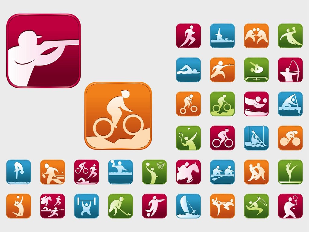 1024x768 Olympic Sports Vectors Vector Art Amp Graphics