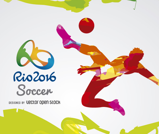 554x466 Olympics Rio 2016 Soccer Free Vector Download 358313 Cannypic
