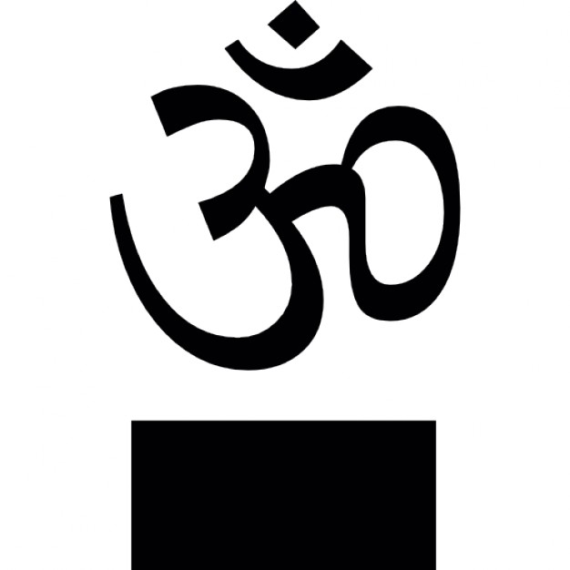 626x626 Om Symbol On A Podium Icons Free Download