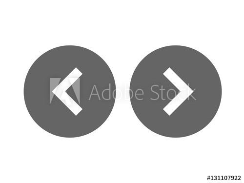 500x375 Left Right Or Back Next Icon Button Vector