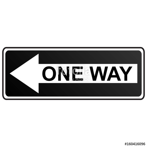 500x500 One Way Sign Stock Image And Royalty Free Vector Files On Fotolia