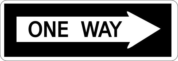 600x206 One Way Sign Vector Free Vector Download (8,162 Free Vector) For