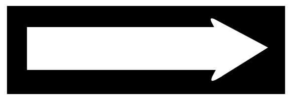 600x205 One Way Clipart