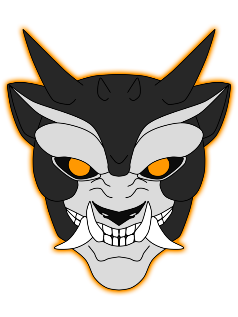 768x1024 Oni Mask Png Hd