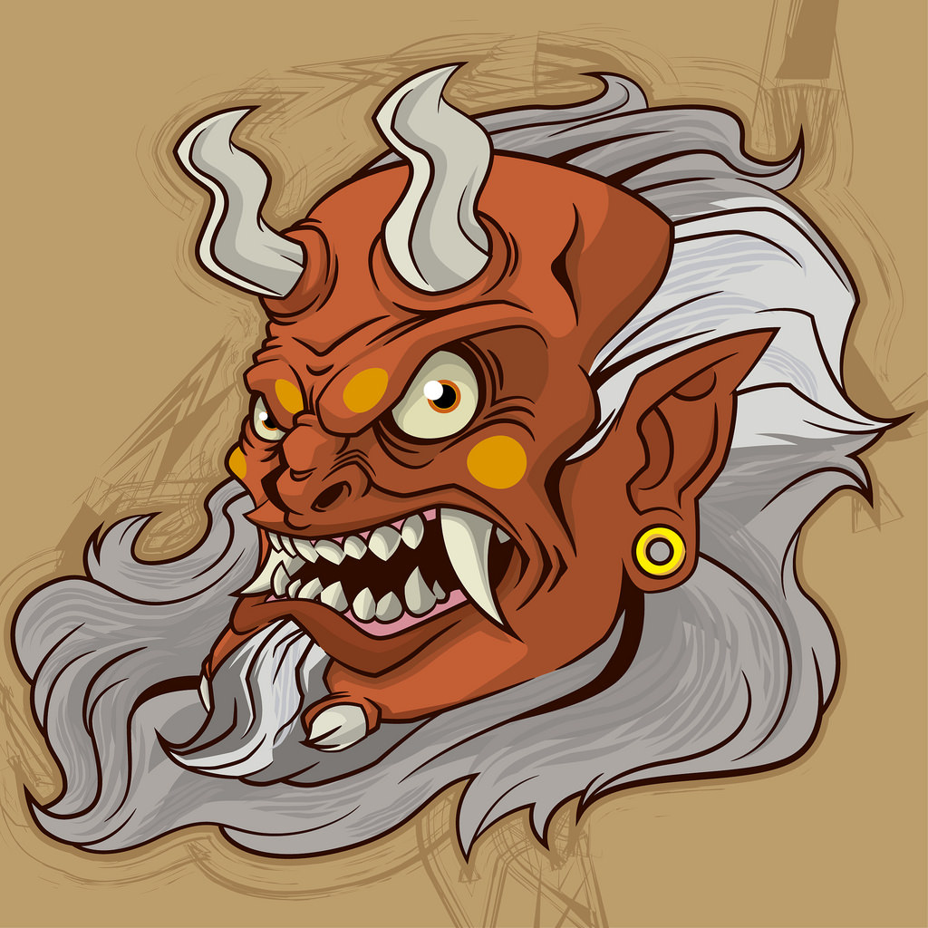 1024x1024 Oni Mask 2 Michael Rene Zapata Yaya