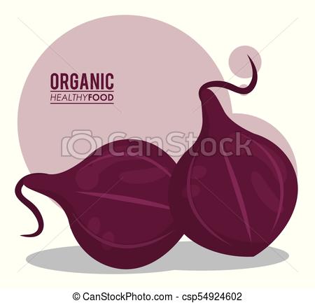 450x433 Organic Healthy Food Red Onion Vector Illustration Eps 10.