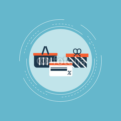 400x400 Online Shopping, E Commerce, Purchase, Special Offer, Loyalty