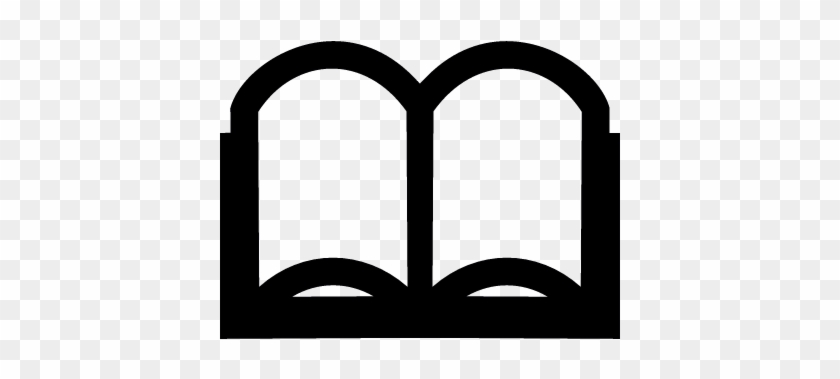 840x379 Open Book Icon Vector