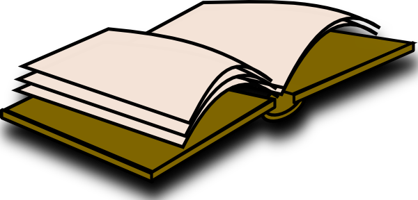 600x288 Open Book Icon Clip Art Free Vector 4vector