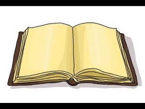 480x360 How To Draw An Open Book